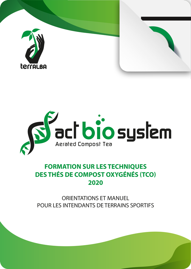 formation Terralba écrite sur les Thés de compost oxygéné à destination des terrains sportifs