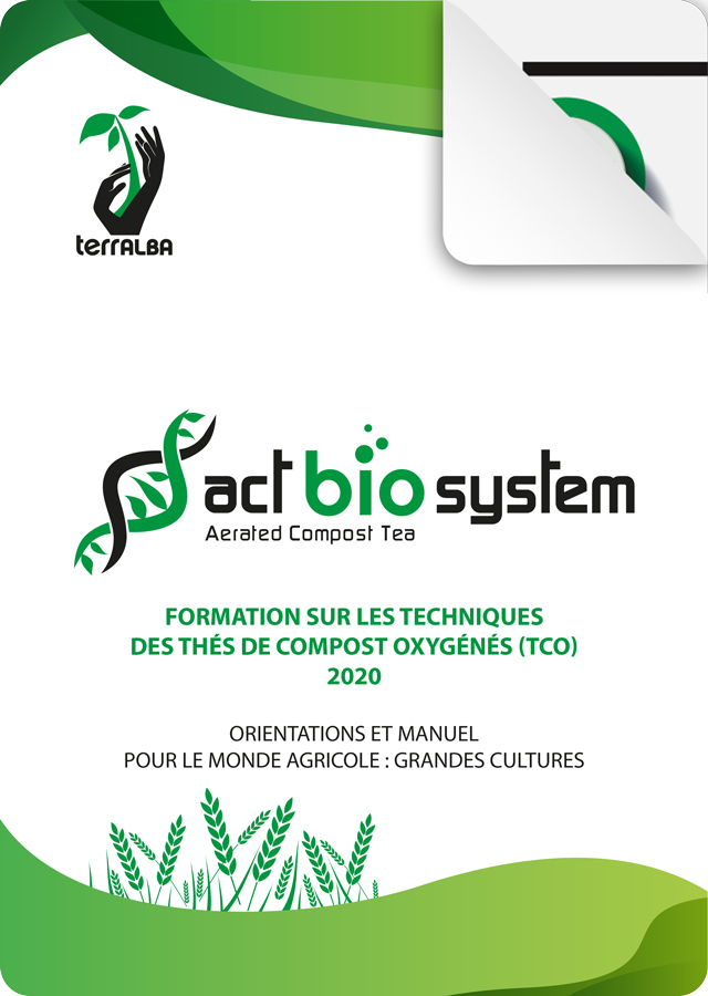 formation terralba écrite sur les Thés de compost oxygéné à destination des grandes cultures